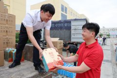 袁店二矿提前为职工送上端午节礼物
